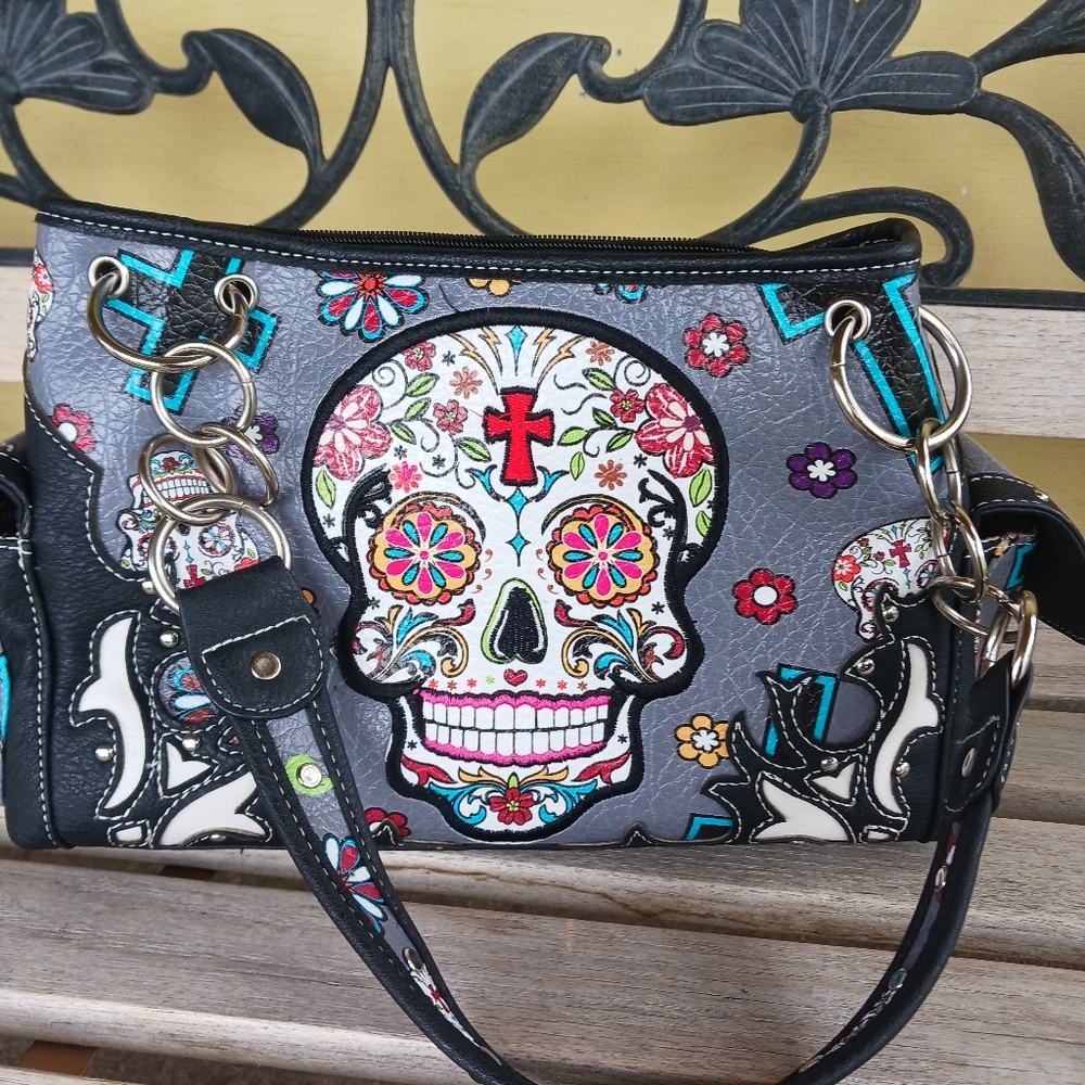 Skeleton Cowgirl Trendy purse